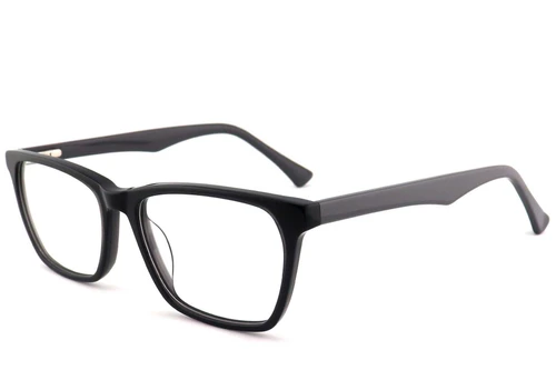 Gafas rectangulares de acetato gris #BS2012-0820