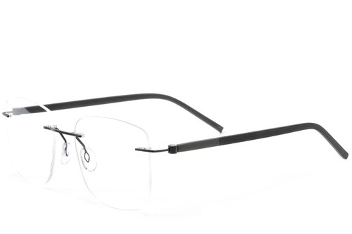 Invisible Black Metal Glasses #BS2012-0827