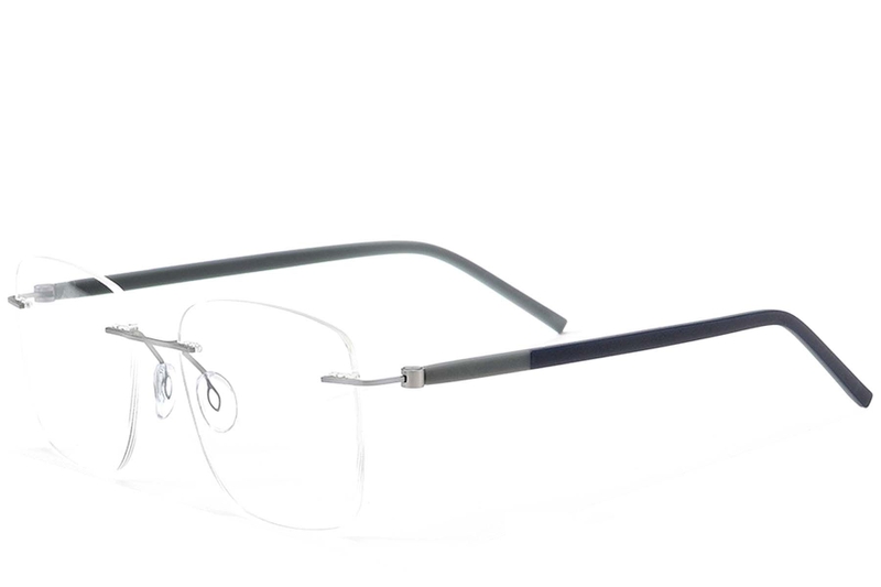 Invisible Silver Metal Glasses #BS2012-0830