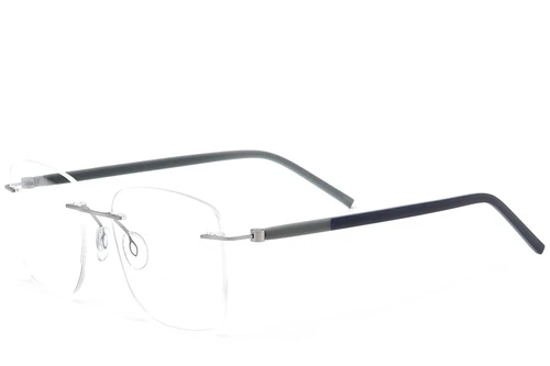 Invisible Silver Metal Glasses #BS2012-0830