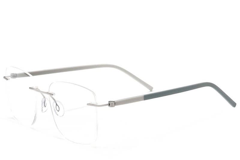 Invisible Silver Metal Glasses #BS2012-0832