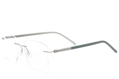 Invisible Silver Metal Glasses #BS2012-0832