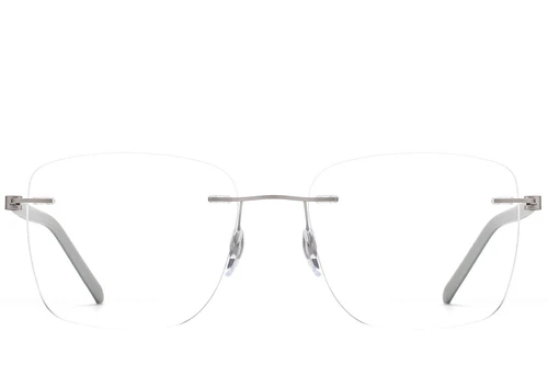 Invisible Silver Metal Glasses #BS2012-0832