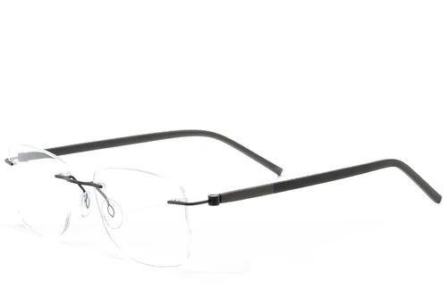 Invisible Black Metal Glasses #BS2012-0833