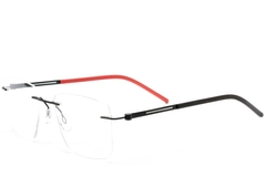 Lunettes invisibles en métal noir #BS2012-0846