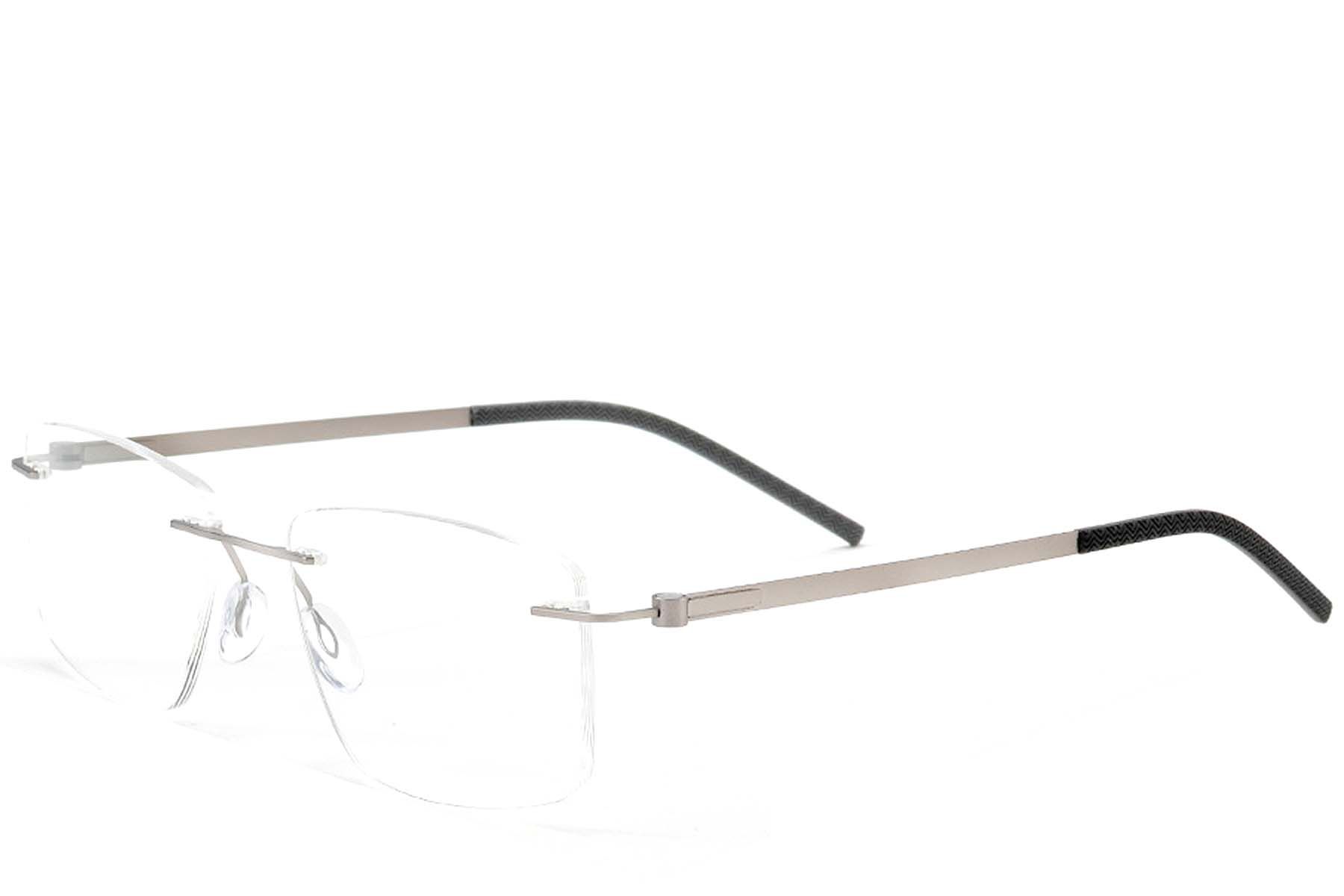 Invisible Silver Metal Glasses #BS2012-0853