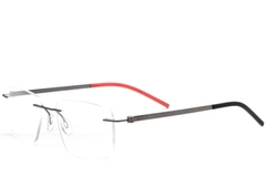 Lunettes invisibles en métal noir #BS2012-0854