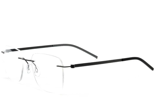 Invisible Black Metal Glasses #BS2012-0857