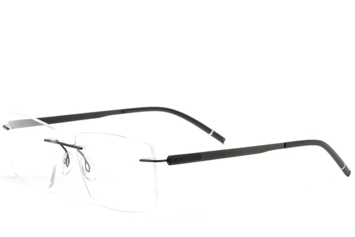 Invisible Black Metal Glasses #BS2012-0863