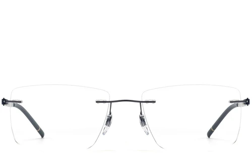 Invisible Black Metal Glasses #BS2012-0863