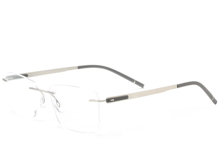 Invisible Silver Metal Glasses #BS2012-0871