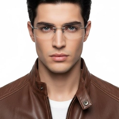 Invisible Silver Metal Glasses #BS2012-0879