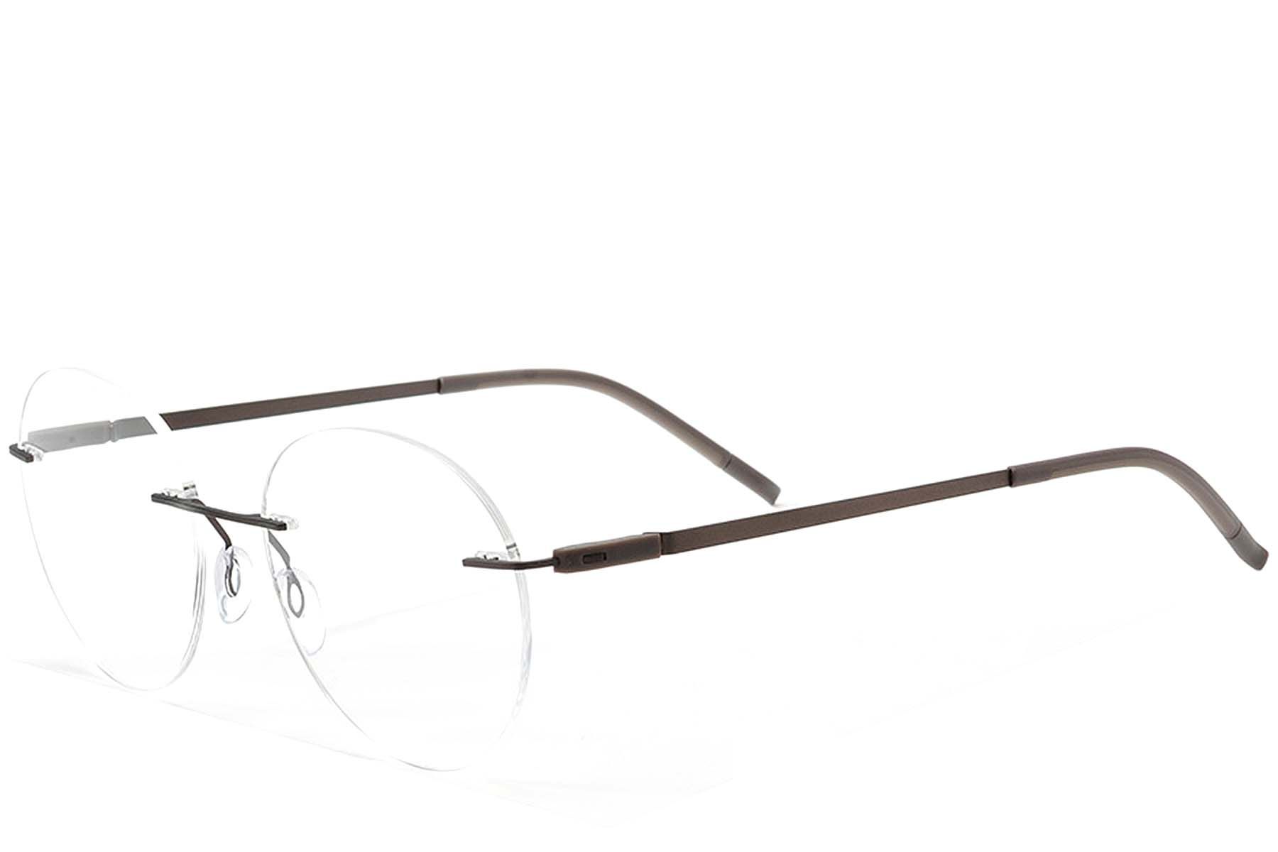 Invisible Black Metal Glasses #BS2012-0886