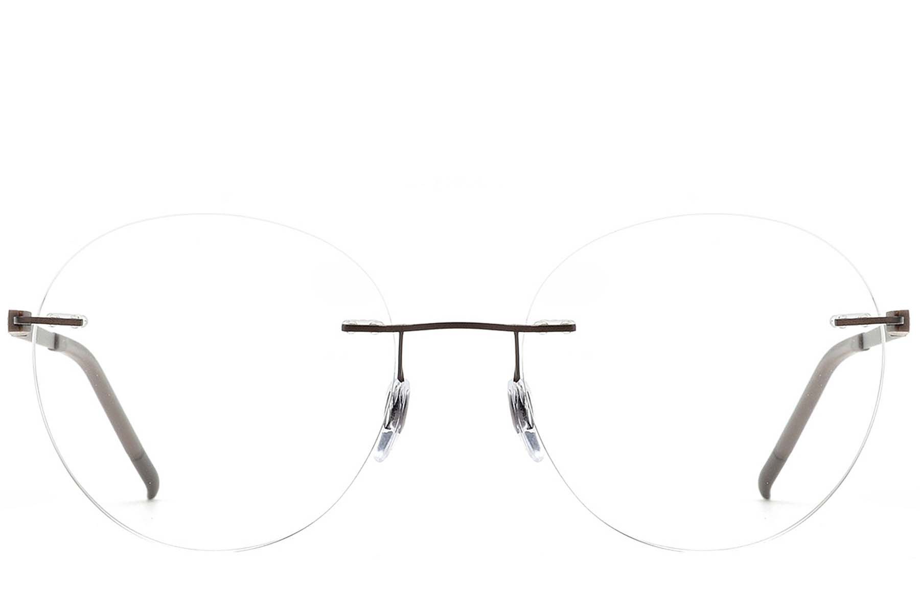 Invisible Black Metal Glasses #BS2012-0886