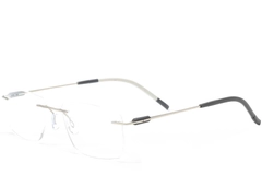 Invisible Silver Metal Glasses #BS2012-0889