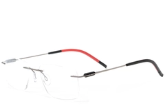 Invisible Grey Metal Glasses #BS2012-0890