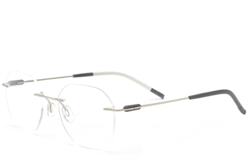 Invisible Silver Metal Glasses #BS2012-0895