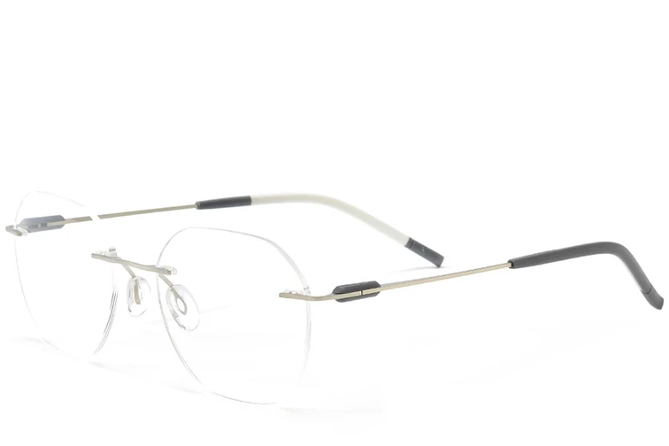 Invisible Silver Metal Glasses #BS2012-0895