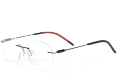 Invisible Black Metal Glasses #BS2012-0896