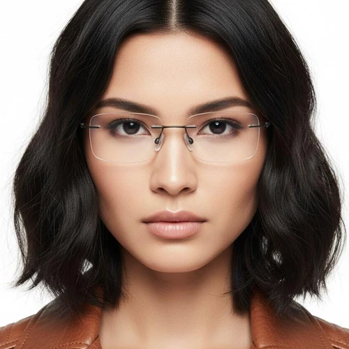 Invisible Black Metal Glasses #BS2012-0899