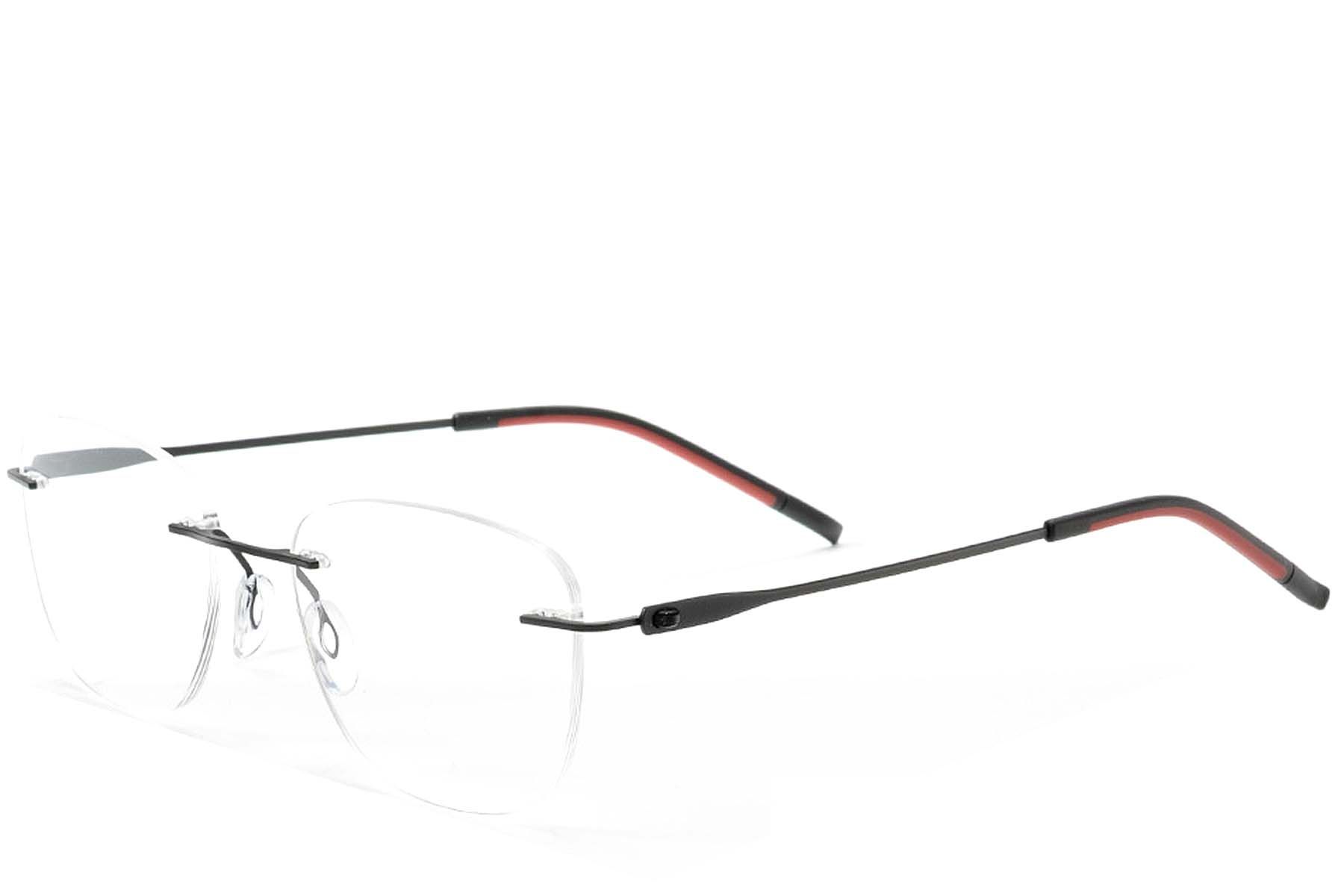 Invisible Black Metal Glasses #BS2012-0911