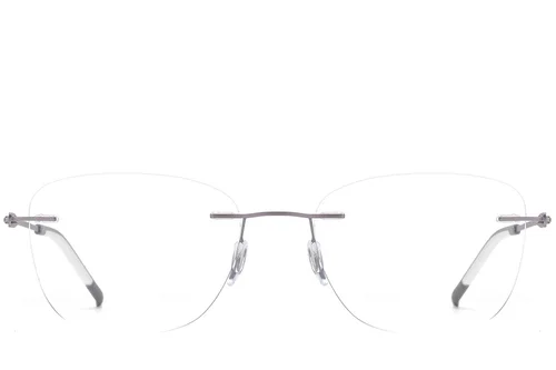 Lunettes invisibles en métal violet #BS2012-0915