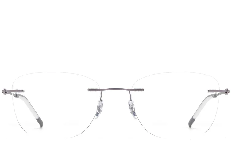 Invisible Purple Metal Glasses #BS2012-0915