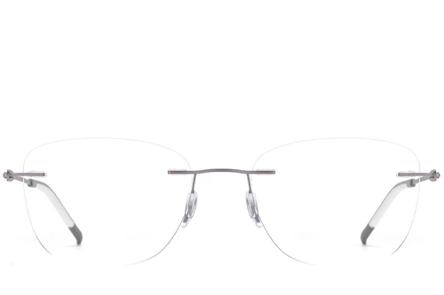 Unsichtbare violette Metallbrille #BS2012-0915