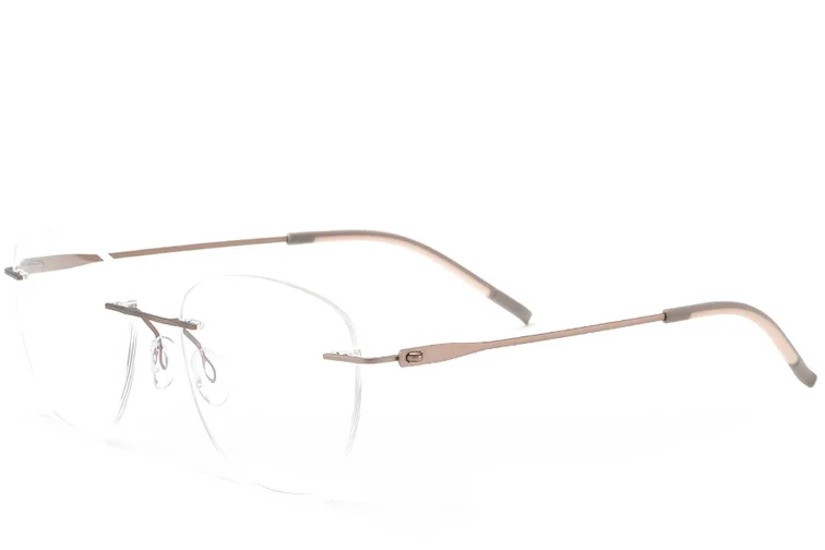 Lunettes invisibles en cuivre métallisé #BS2012-0919