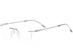 Invisible Purple Metal Glasses #BS2012-0920