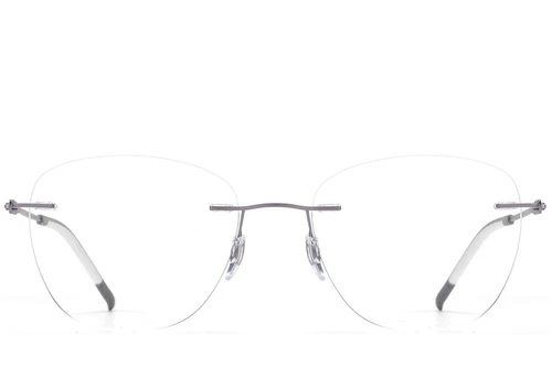 Invisible Purple Metal Glasses #BS2012-0920