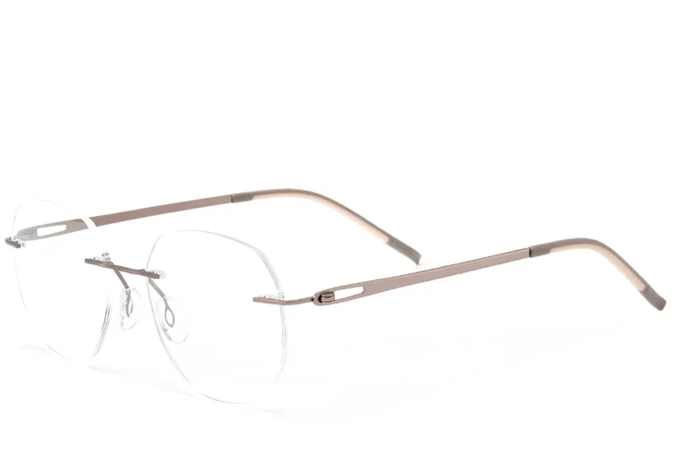 Lunettes invisibles en métal de cuivre #BS2012-0926