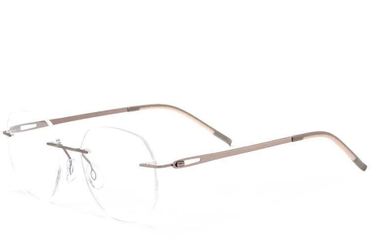 Gafas invisibles de metal de cobre #BS2012-0926