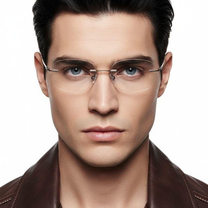 Invisible Copper Metal Glasses #BS2012-0926