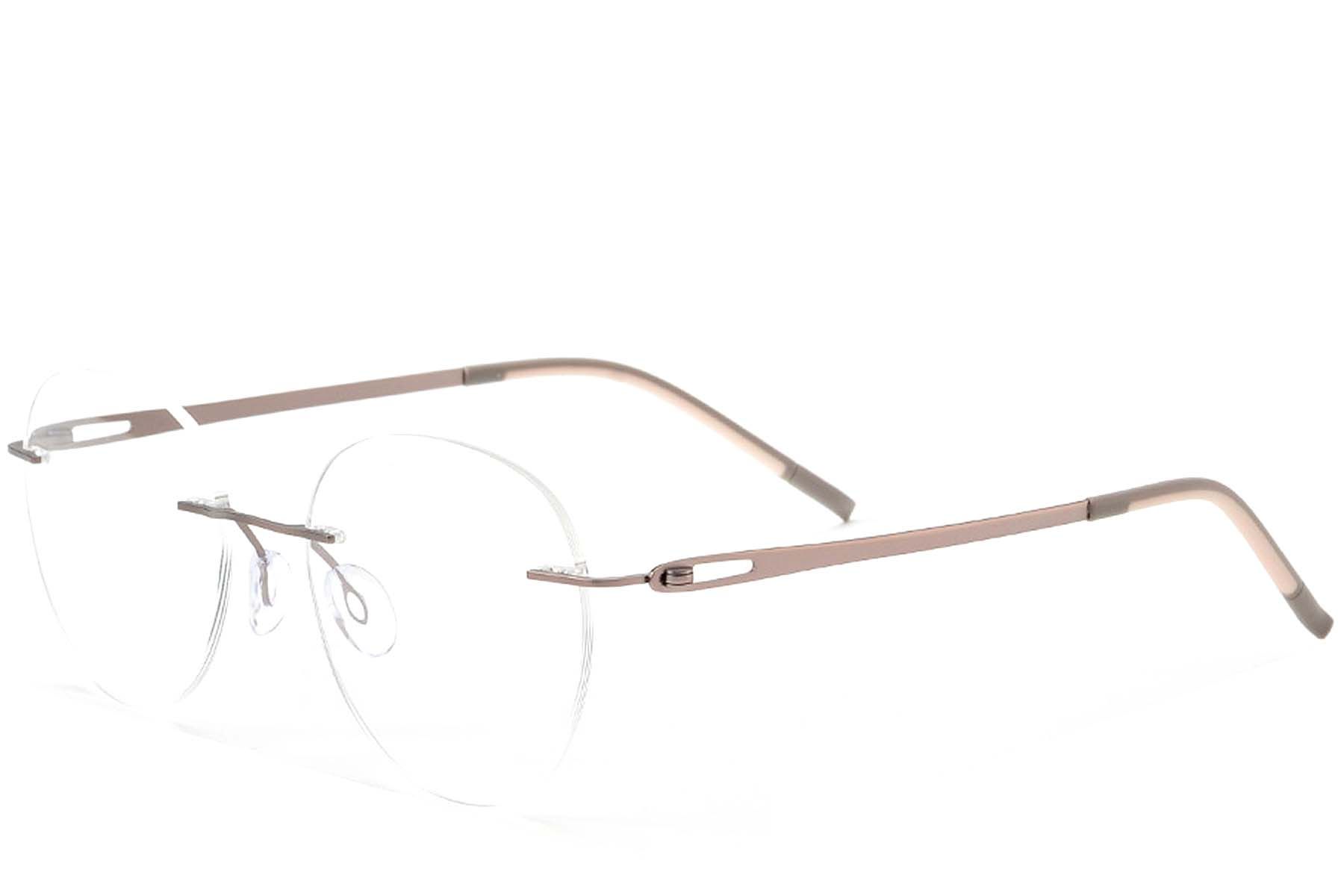 Invisible Copper Metal Glasses #BS2012-0932