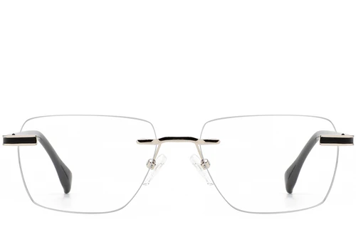 Invisible Golden Metal Glasses #BS2012-0936