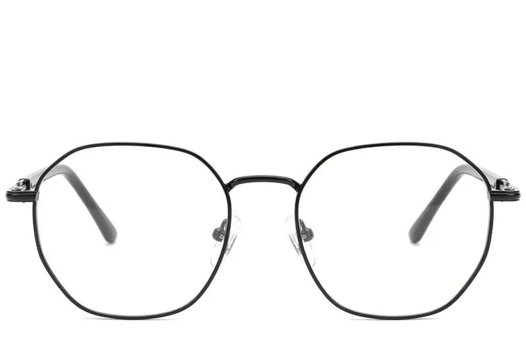 Geometric Black Metal Glasses #BS2012-0959