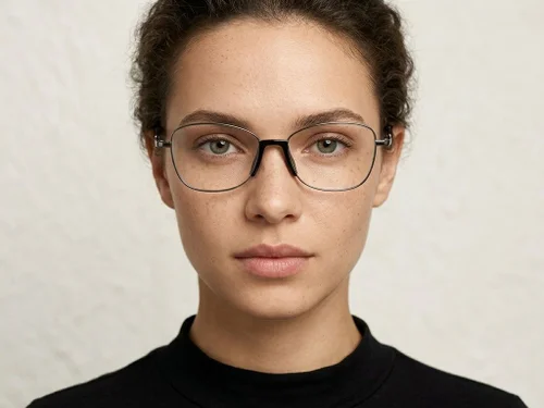 Lunettes papillon en métal gris #BS2012-0961