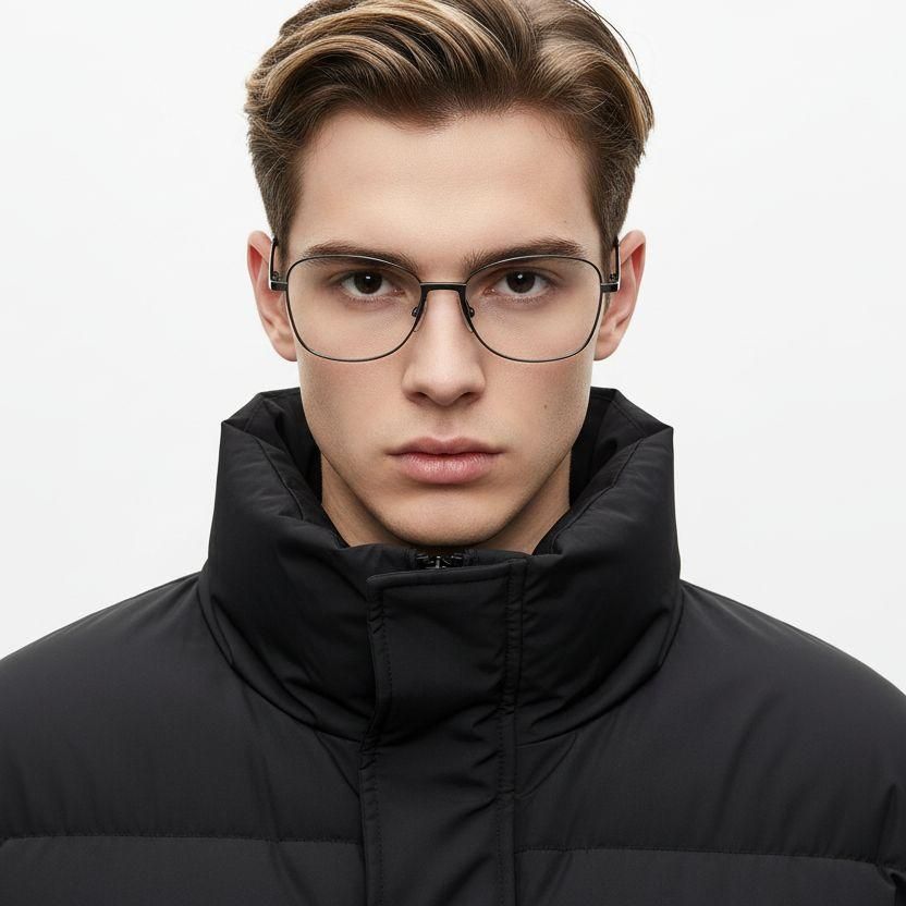 Butterfly Gray Metal Glasses #BS2012-0961