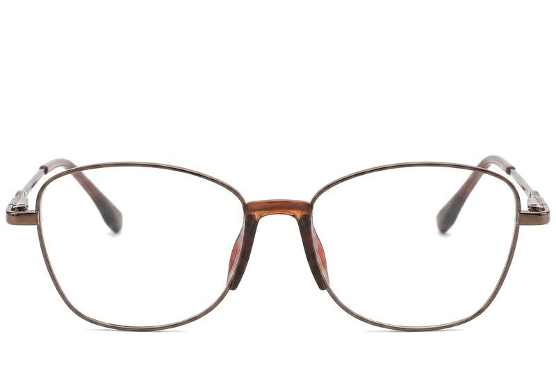 Butterfly Brown Metal Glasses #BS2012-0964