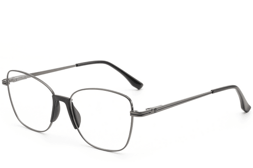 Butterfly Gray Metal Glasses #BS2012-0967