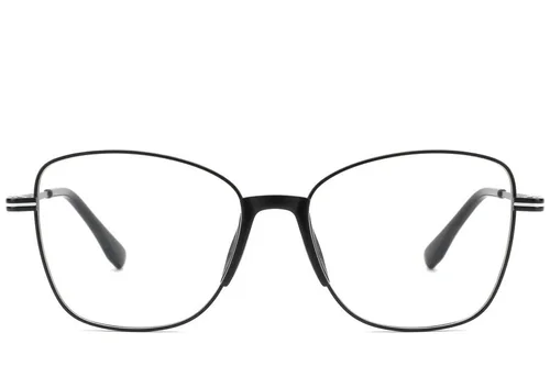 Lunettes papillon en métal noir #BS2012-0968