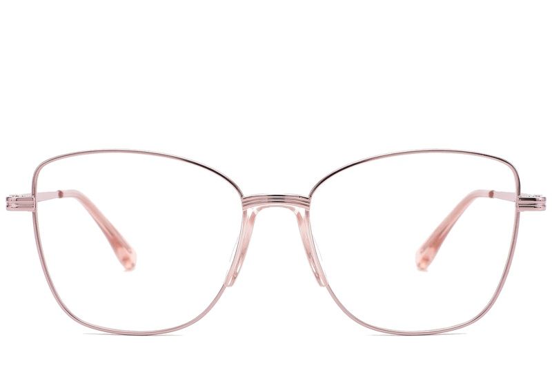 Butterfly Pink Metal Glasses #BS2012-0971