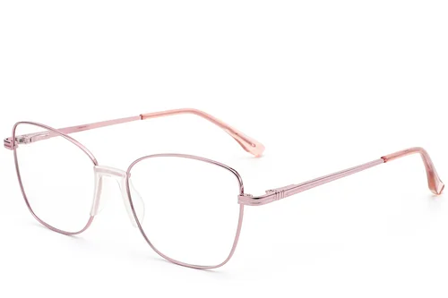 Lunettes papillon roses en métal #BS2012-0971