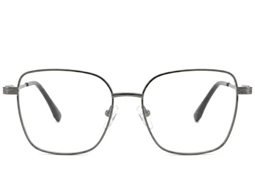 Schmetterlingsgraue Metallbrille #BS2012-0973