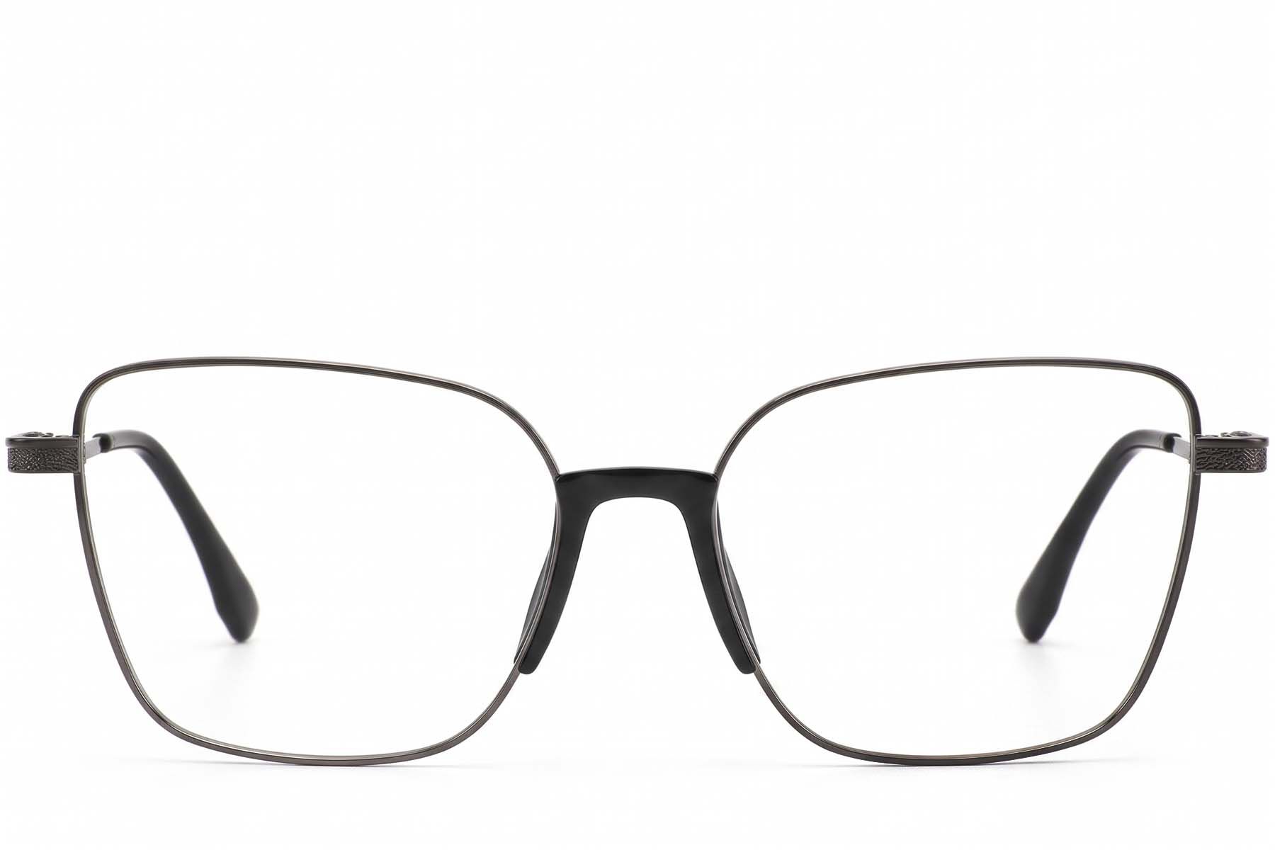 Butterfly Gray Metal Glasses #BS2012-0973