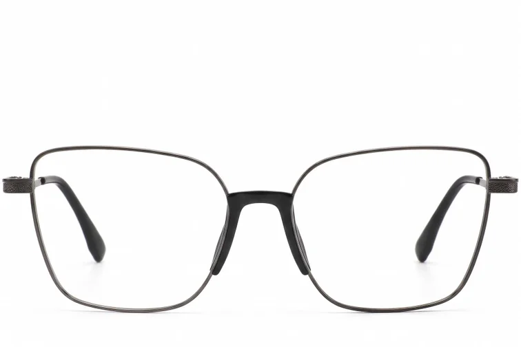 Butterfly Gray Metal Glasses #BS2012-0973