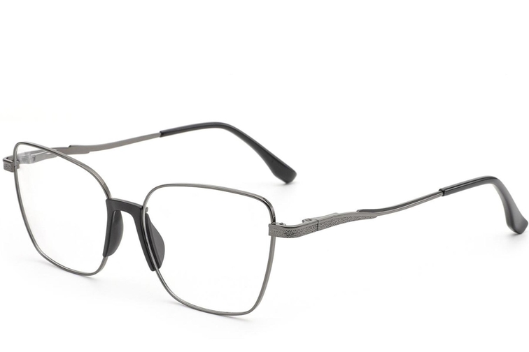 Butterfly Gray Metal Glasses #BS2012-0973