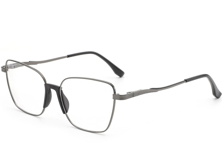 Gafas de metal gris mariposa #BS2012-0973