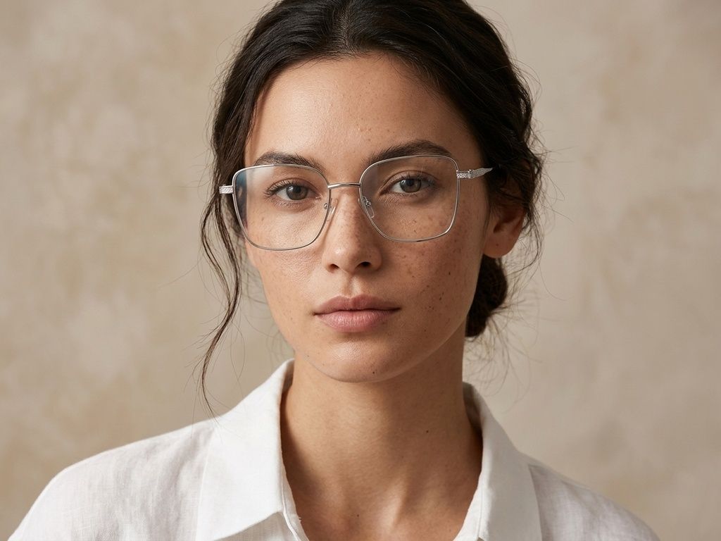 Butterfly Silver Metal Glasses #BS2012-0975